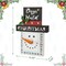 Set of 2 15"H Lighted Wooden Christmas Snowman Advent Calendar Décor